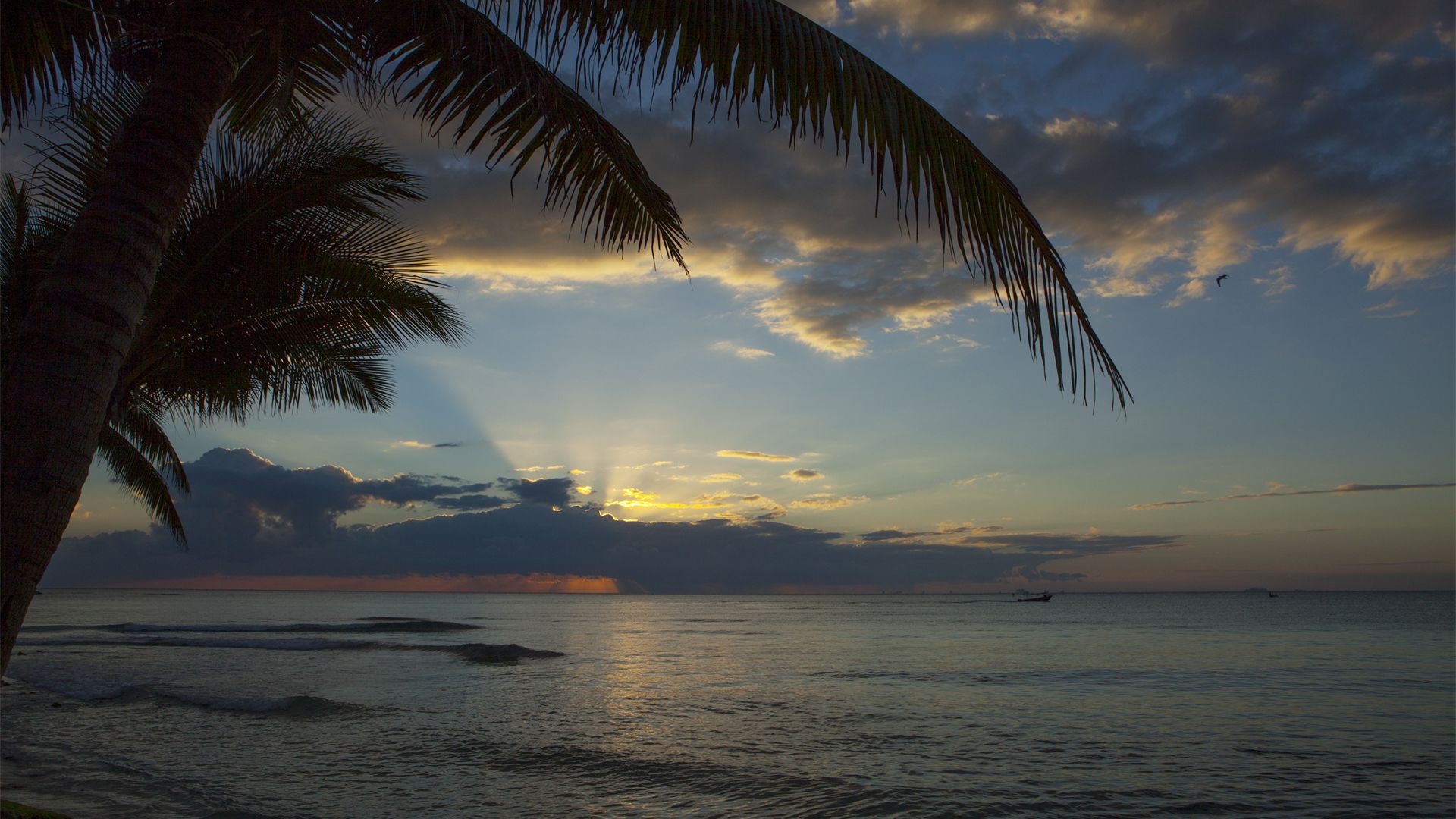 Stunning Sunrise Overlooking the Ocean at Mahekal Beach Resort 